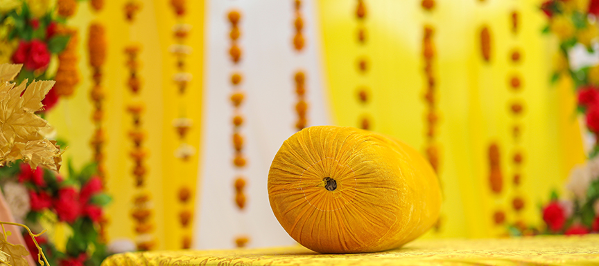 What happens during bridal Haldi and groom Haldi functions?