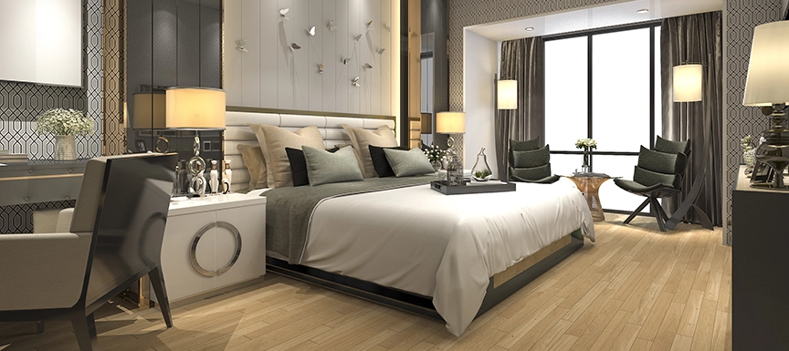 Geometric PVC Ceiling Designs