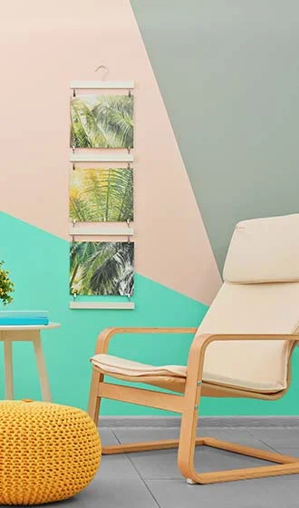 Geometric Wall Design Ideas